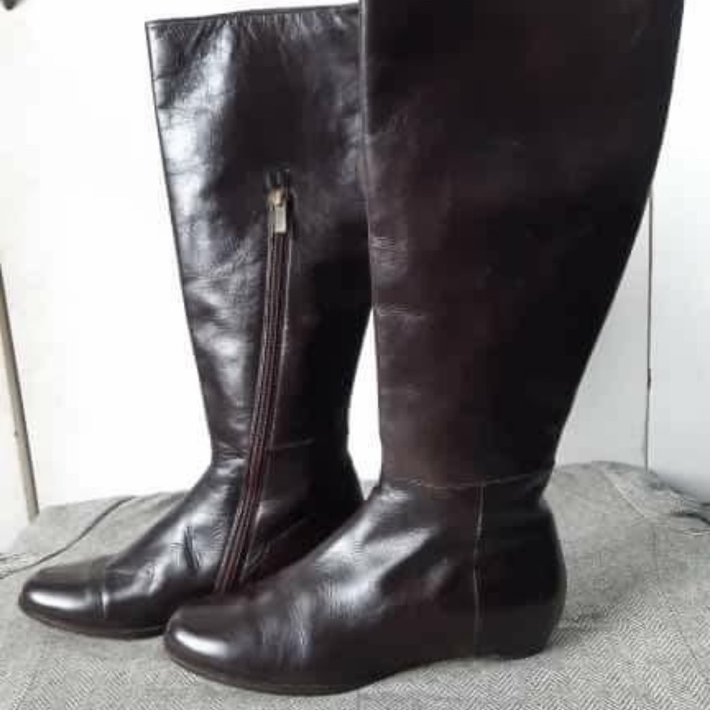 Jimmy Choo Brown leather boots